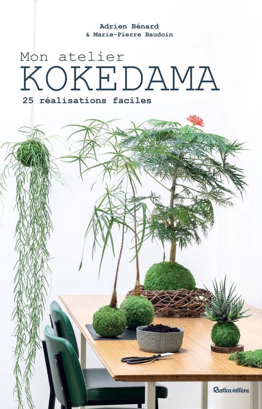 Mon atelier Kokedama - cover