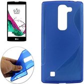 Comutter silicone hoesje LG G4C Blauw