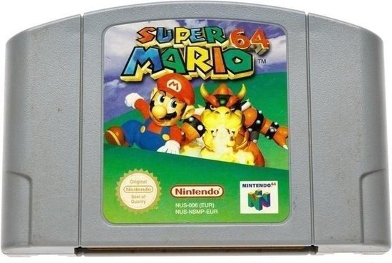 beet opblijven Huidige Super Mario 64 - Nintendo 64 [N64] Game PAL | Games | bol.com