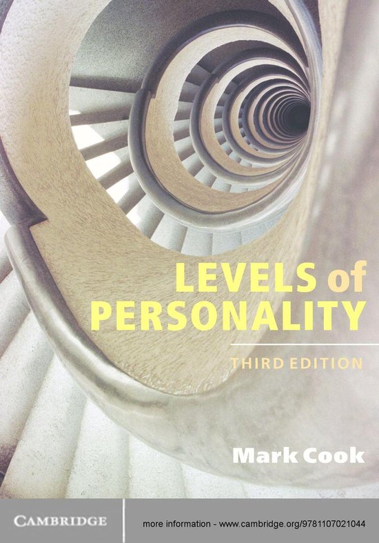 Levels of Personality - cover