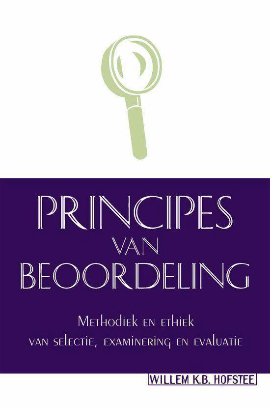 Cover van het boek 'Principes van beoordeling / druk 1'