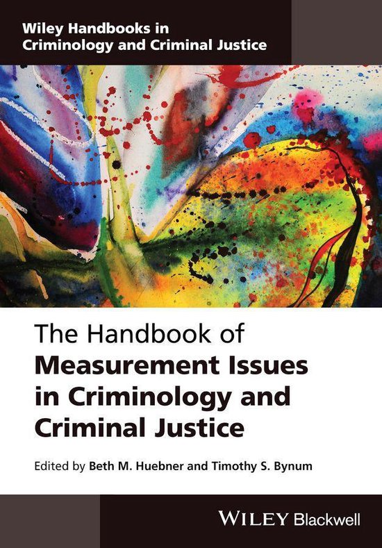 Wiley Handbooks in Criminology and Criminal Justice - The Ha ... - cover