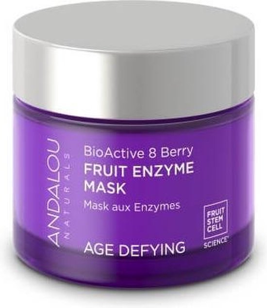 Andalou Naturals Bioactive 8 Berry Fruit Enzyme Mask - Age Defying 50ml. |  bol.com