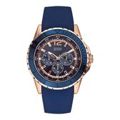 Guess Watches W0485G1 Maverick - Horloge - Rubber - Blauw - Ø 46 mm