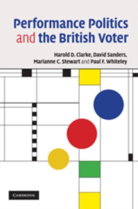 Boek cover Performance Politics and the British Voter van Harold D. Clarke (Hardcover)