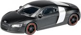 Schuco Audi R8 ''concept black'' Voorgemonteerd Supersportwagen miniatuur 1:87
