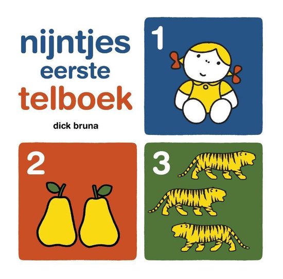 Cover van het boek 'Nijntjes eerste telboek'
