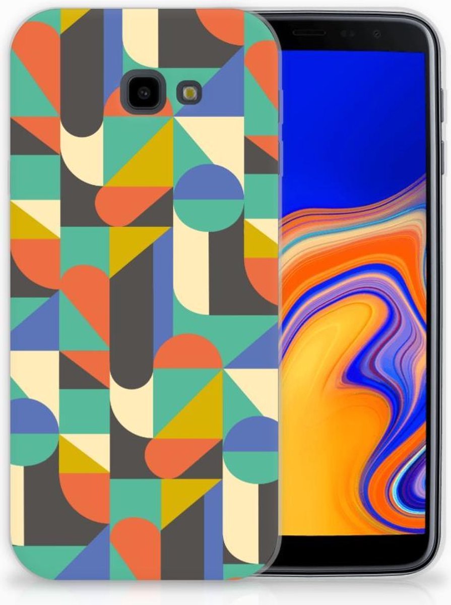 Samsung Galaxy J4 Plus (2018) TPU bumper Funky Retro
