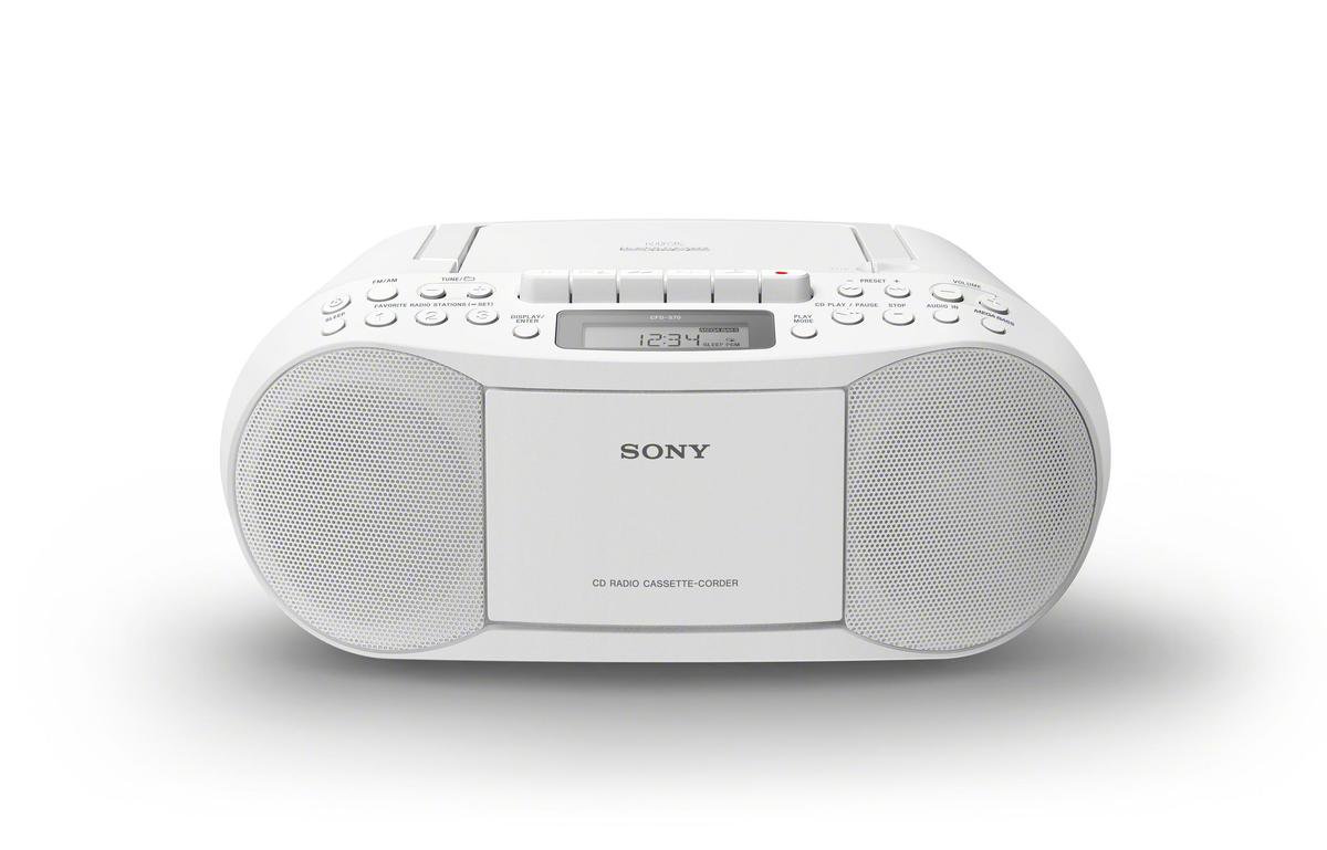 Sony CFD-S70 - Radio/cd-speler - Wit | bol.com