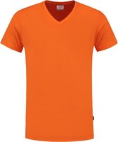 Tricorp 101005 T-Shirt V Hals Slim Fit Oranje maat S