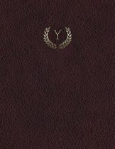 Monogram  Y  Grid Sketchbook