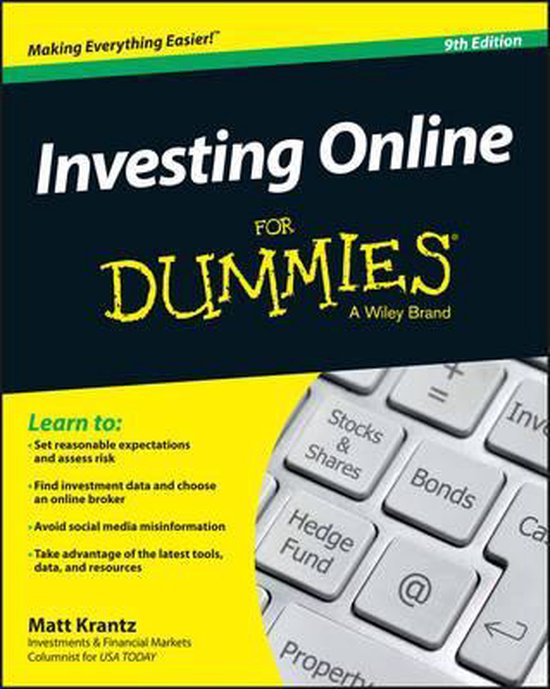 Investing Online For Dummies 9th Ed - cover