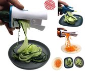 Spiraalsnijder 3 in 1 Vegetable Spiralizer - Groente Spiralizer - Spiral Vegetable Slicer Spiralizer - Hand Held Peeler Spiral Slicer- Julienne Peeler and Ribbon Style Slicer