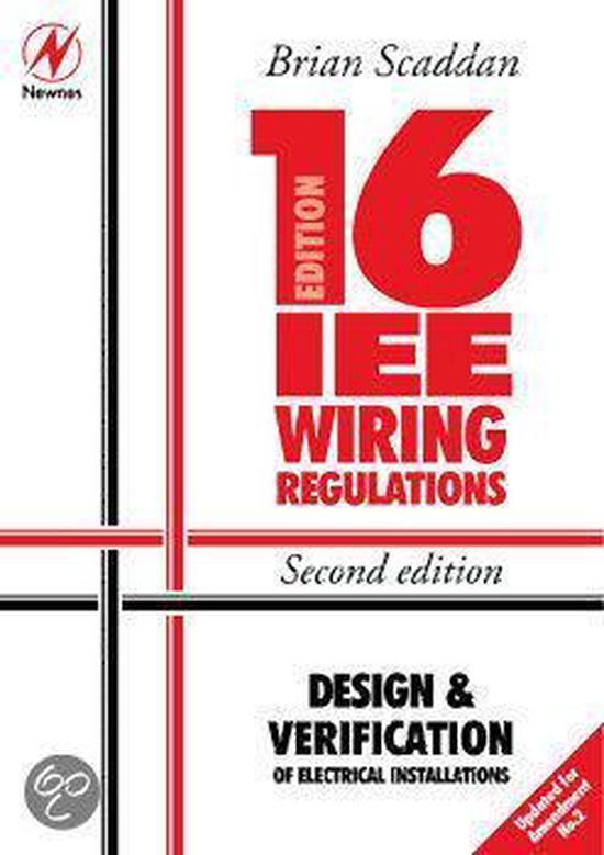 Iee 16Th Edition Wiring Regulations, Brian Scaddan 9780750640565