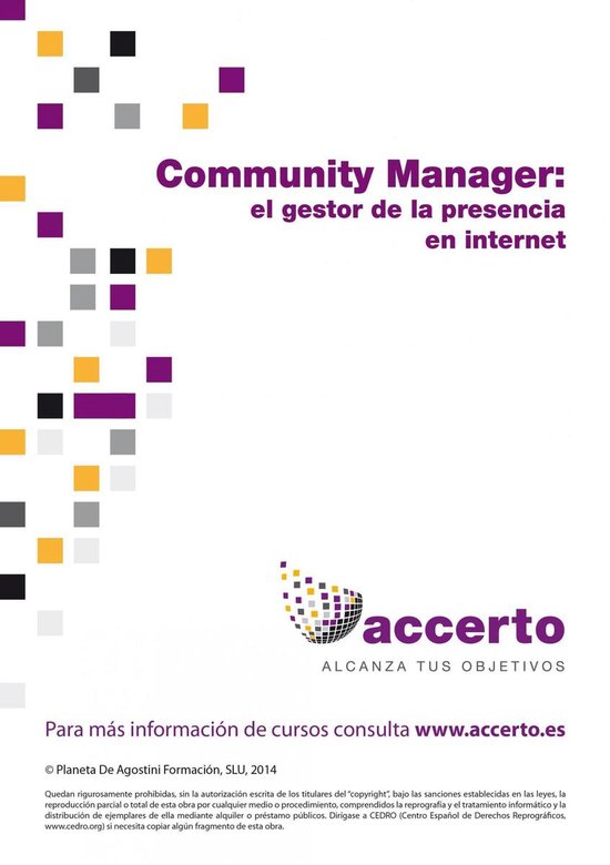 EBK ACCERTO - Community manager, el gestor de la presencia en Internet