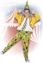 Kinderkostuum Clown - 10-12 Jaar - Carnavalskleding