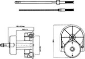 Ultraflex Stuurkop T85 Stuurkop T85 Wit