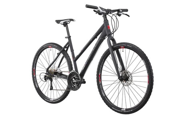 Serious Tenaya hybride fiets dames zwart Framemaat 50 cm | bol.com