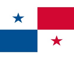 Vlag Panama  90 x 150 cm