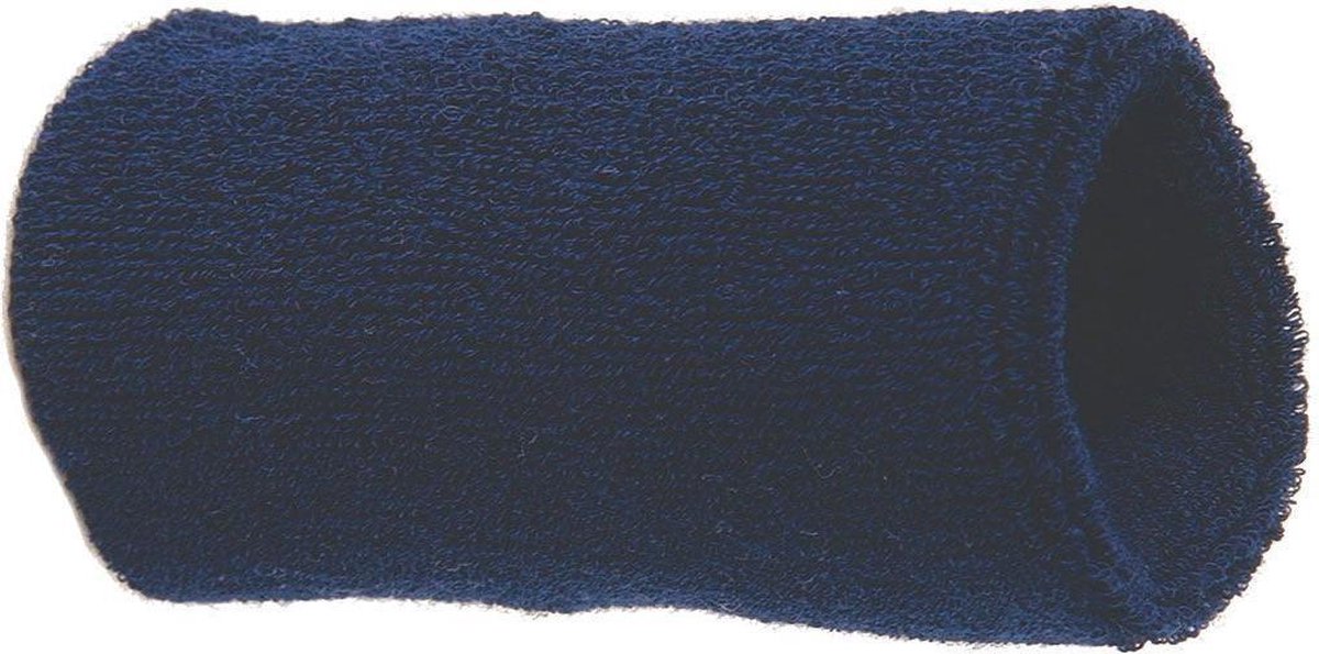 Benza Pols Zweetbandjes - Navy Blauw (12 cm)