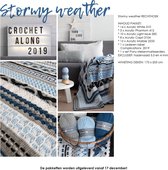 Complications CAL 2019 - Stormy Weather - Rechthoek- Blauw