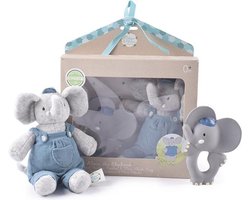 Meiya & Alvin Set Bijtring Alvin Rubber/katoen 18 X 21 Cm