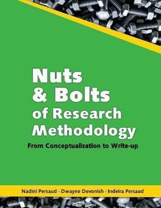 Nuts and Bolts of Research Methodology 9789766379735 Nadini Persaud