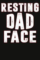 Resting Dad Face Composition Notebook
