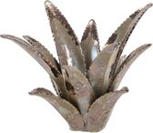 Waxinehouder - Keramiek - Agave - Groen - 33 x 33 x 27 cm