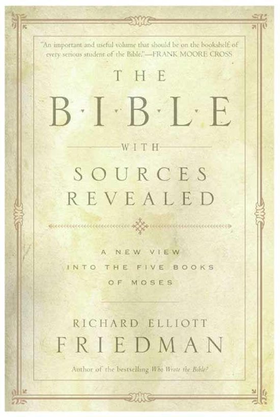 The Bible with Sources Revealed - cover