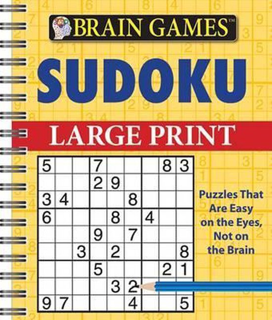 Brain Games Sudoku Large Print 9781450827140 Boeken Bol Brain games sudoku large print 9781450827140 boeken bol