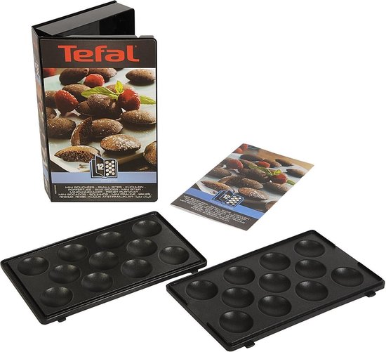 Productinformatie - Tefal XA 8012 - Tefal Snack Collection XA8012 - Poffertjesplaat