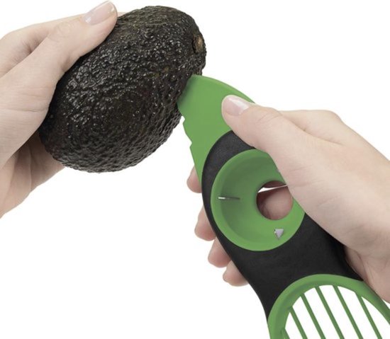 Multifunctionele Avocadosnijder 3 in 1 - Eenvoudig een avocado snijden