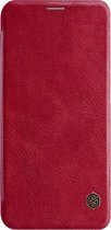 Nillkin Qin PU Leather Book Case Samsung Galaxy J6 (2018) - Rood