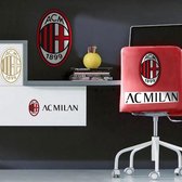 Muursticker Voetbalclub AC Milan logo - Kinderkamer - set van 5 stickers