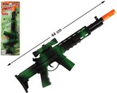 Marinier/militair speeldgoed - verkleed/wapen machinegeweer 44 cm