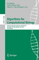 Lecture Notes in Computer Science 11488 - Algorithms for Computational Biology