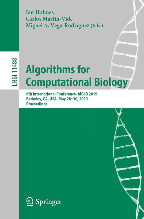 Springer Nature Proceedings Computer Science - Algorithms fo ... - cover