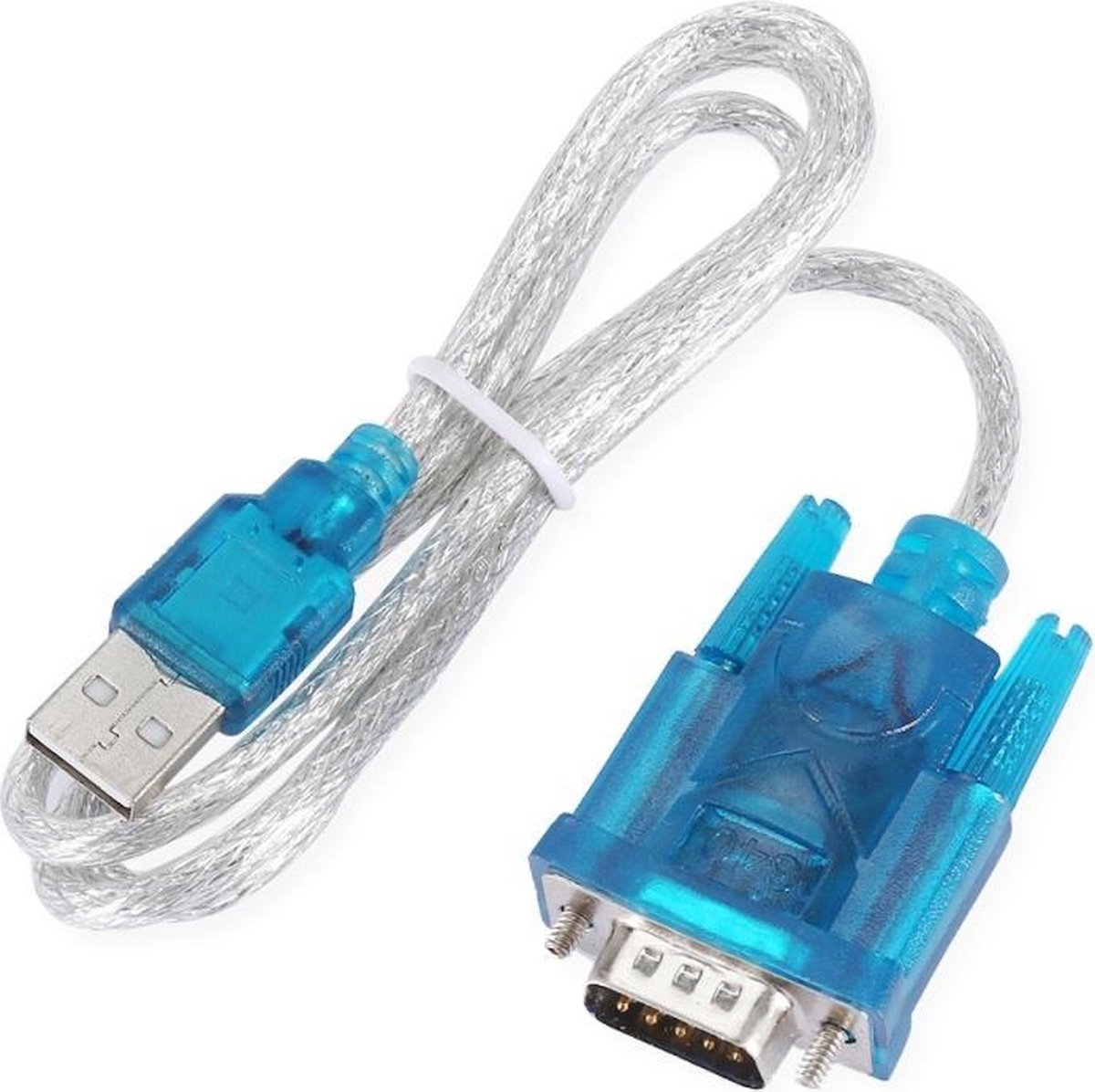 LandaTianrui LDTR-WG0128 HL-340 80cm USB naar RS232 seriële poort adapterkabel (blauw)