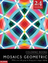 Mosaics Geometric Coloring Books