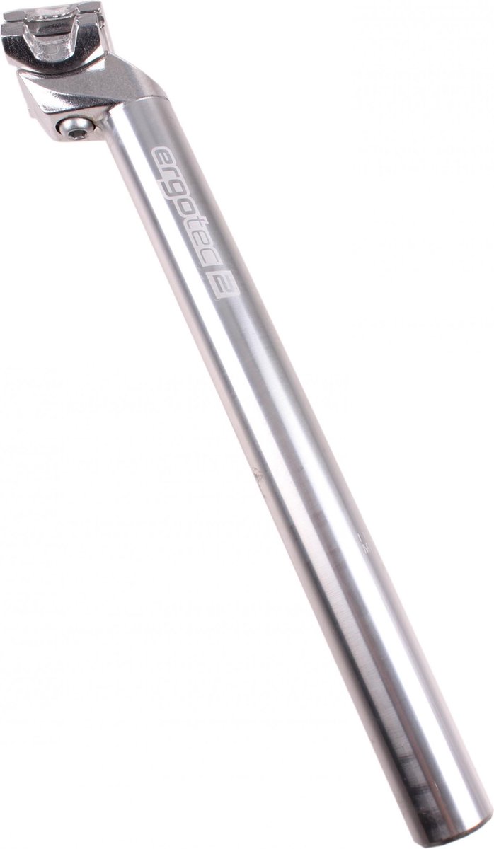 Ergotec Zadelpen Vast Patent 26.8 X 350 Mm Aluminium Zilver