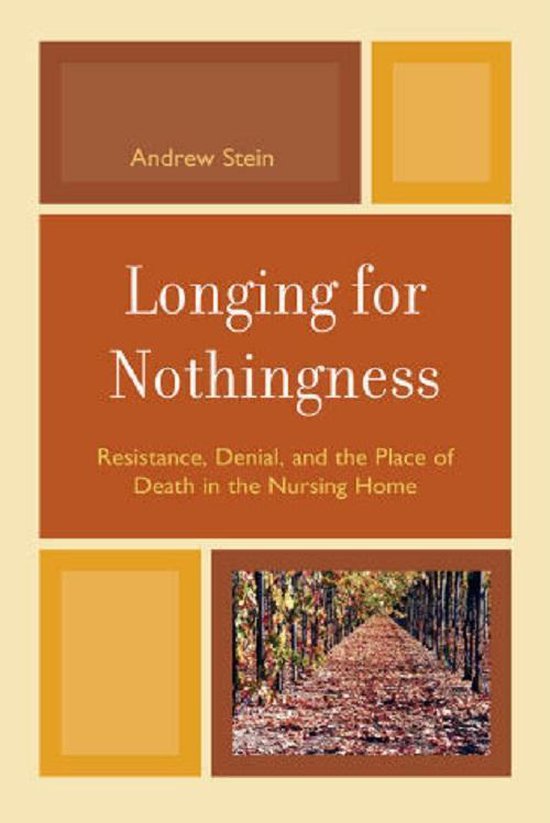 Longing for Nothingness: Resistance, Denial, and the Place o ... - cover