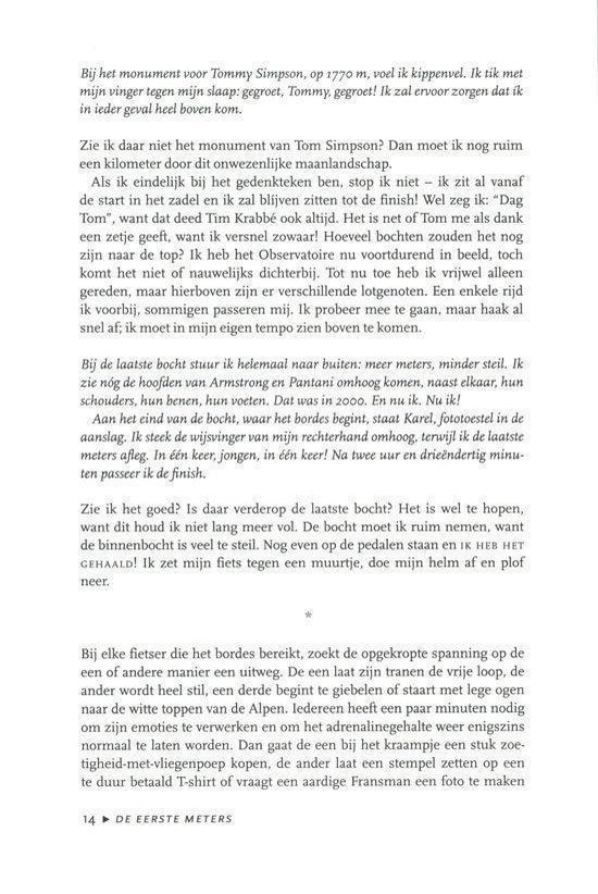 De Kale Berg Op En Over De Mont Ventoux