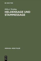 Hermaea. Neue Folge- Heldensage und Stammessage