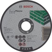 Bosch - Doorslijpschijf recht Expert for Stone C 24 R BF, 125 mm, 22,23 mm, 2,5 mm
