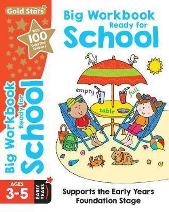 Gold Stars Big Workbook Ready for School Ages 3-5 Early Year ... - cover