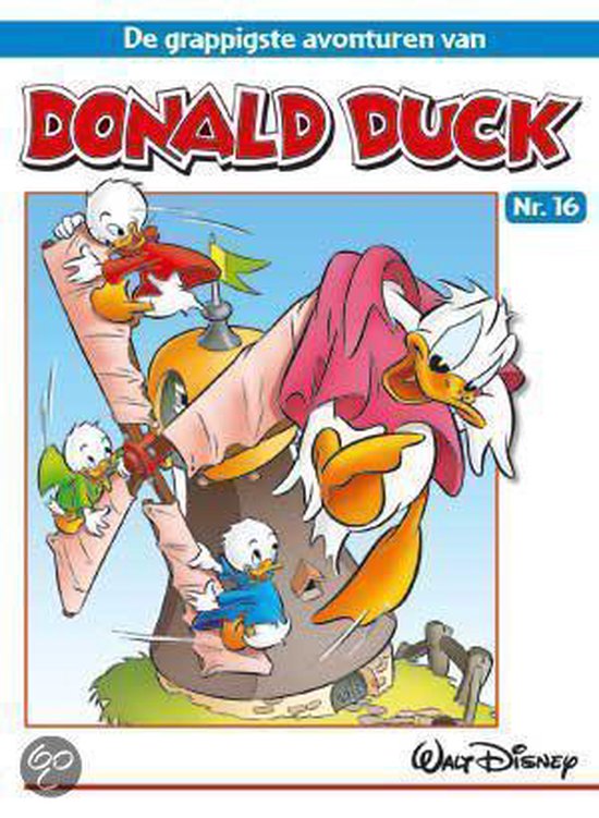 Cover van het boek 'Donald Duck / Grappigste avonturen 16' van Carl Fallberg en Daan Jippes
