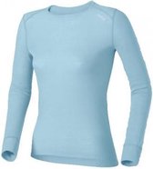 Odlo Warm - Thermoshirt - Dames - Licht Blauw - Maat XL