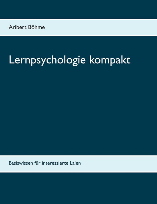 Lernpsychologie kompakt - cover