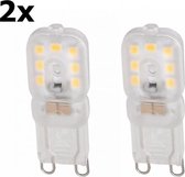 2 Stuks G9 6W Cold White SMD2835 LED Lamp -Not Dimmable